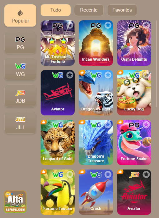 Jogos Certificados alfapg.com